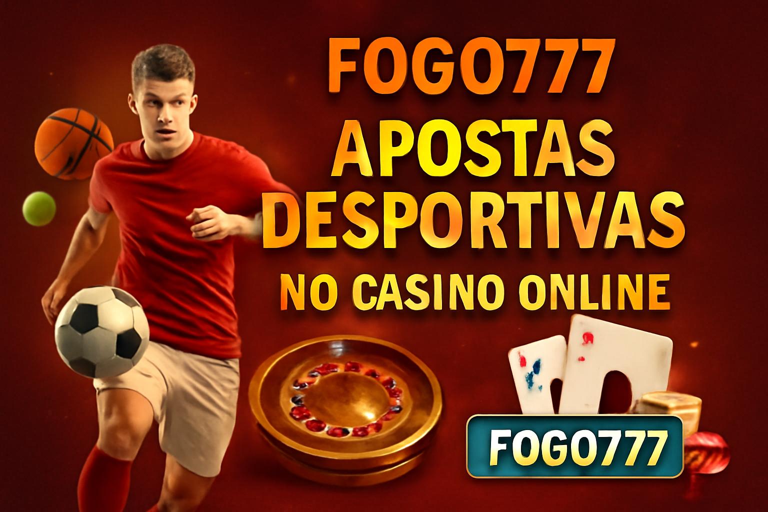 Apostas esportivas no cassino online FOGO777