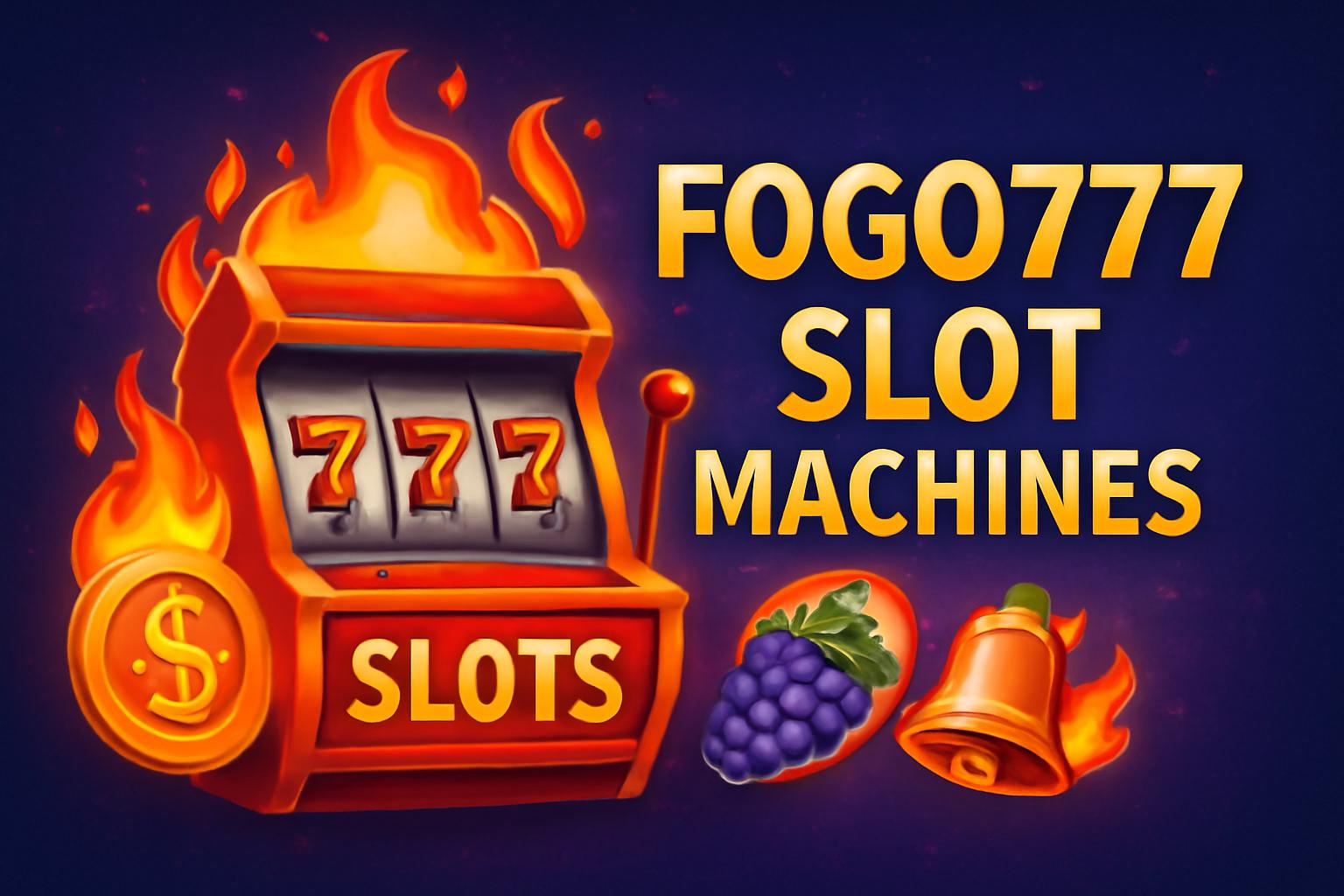 Explore o mundo das slot machines no FOGO777 Casino